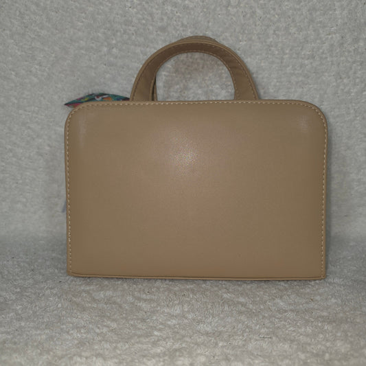 Colorful Bird Embossed & Hand Painted Mexican Vegan Leather Crossbody Handbag