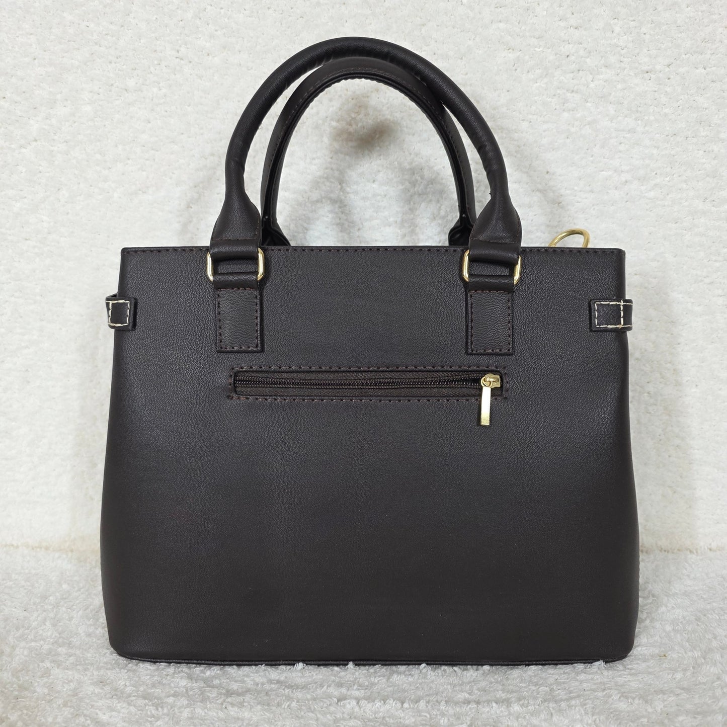 Handmade Mexican Vegan Leather Colibri Satchel Handbag