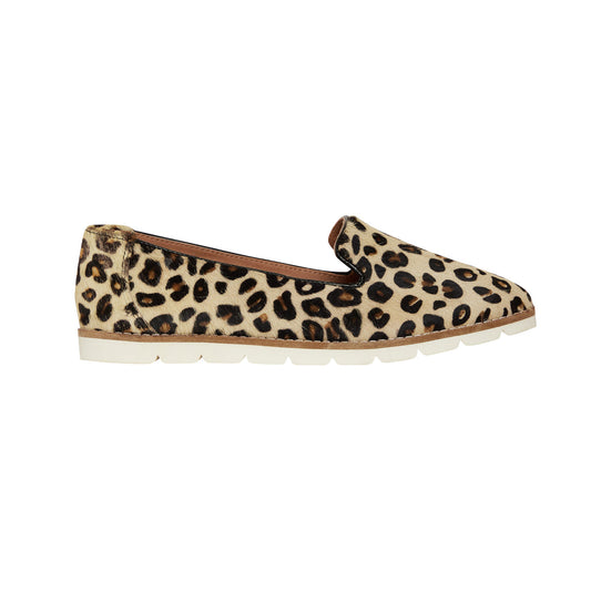 Myra Bag Airy Casual Sneakers – Animal Print Hairon Leather