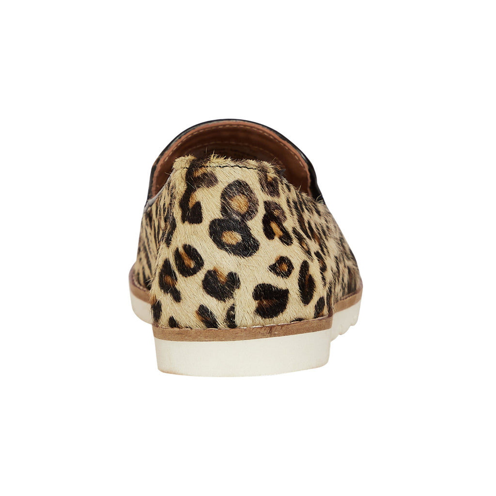 Myra Bag Airy Casual Sneakers – Animal Print Hairon Leather