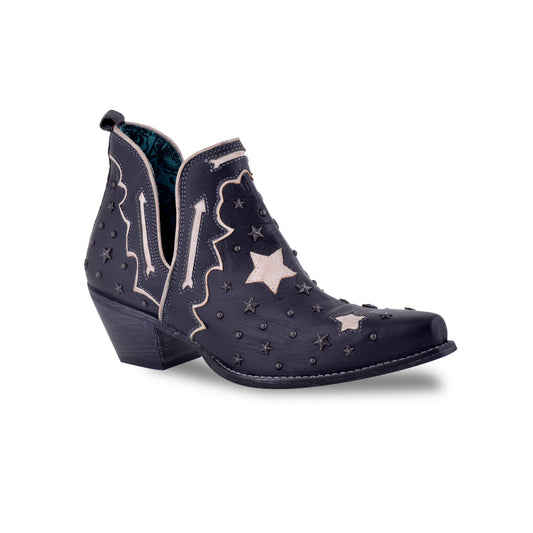 Lone Star Sky Split-Top Western Leather Boots