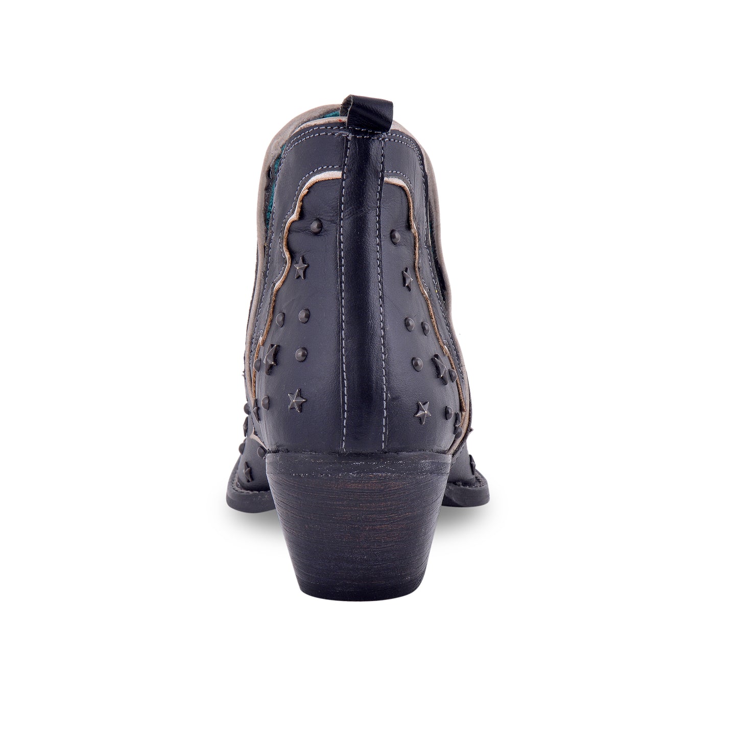 MYRABAG Lone Star Sky Split-Top Western Leather Boots
