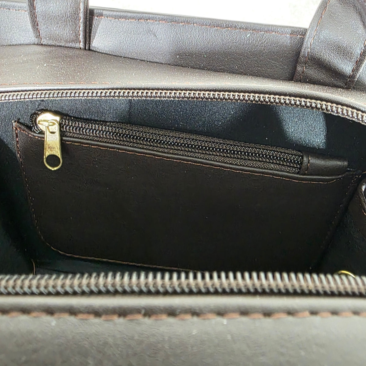 Chocolate Brown Colorful Colibrí Embossed & Hand Painted Mexican Vegan Leather Crossbody Handbag
